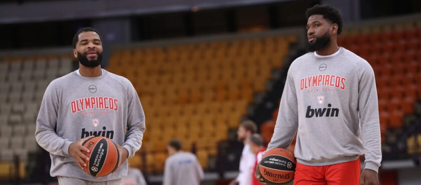 Ολυμπιακός: Αμφίβολοι ενόψει Μακάμπι Τελ Αβίβ οι Χ.Μάρτιν και Α.Χάρισον